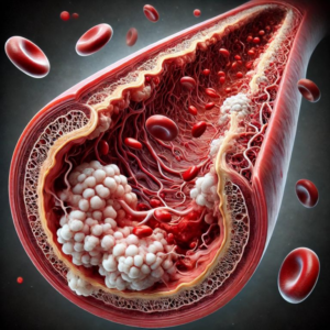 heart artery plaque buildup